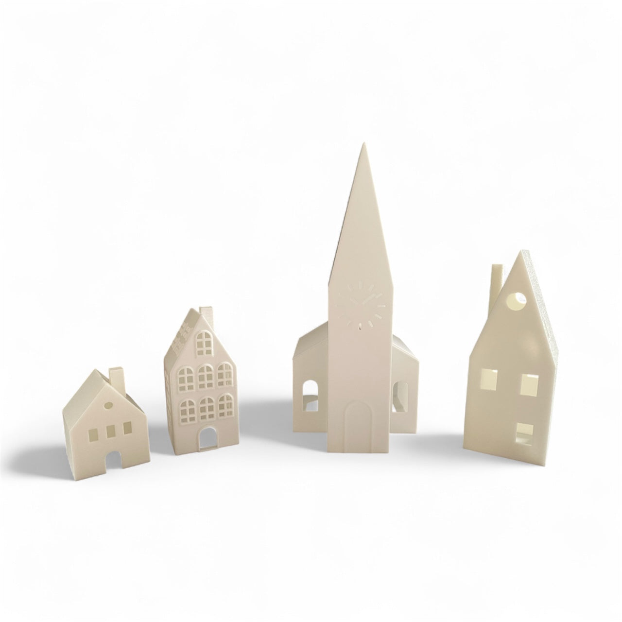 Winter Village Setting