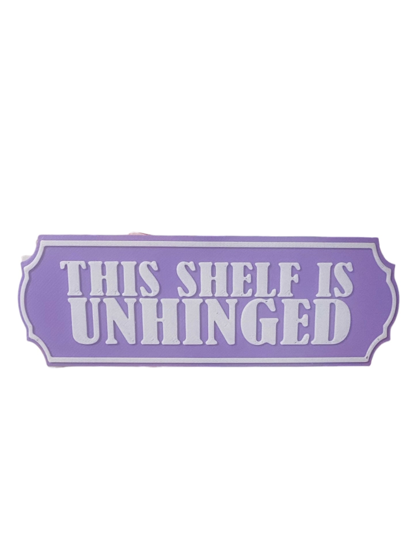 Shelf Sass – Custom Bookshelf Signs