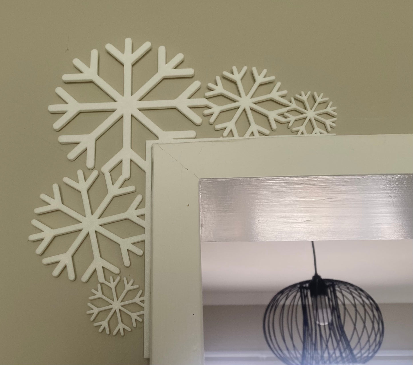 Snowflake Door Topper