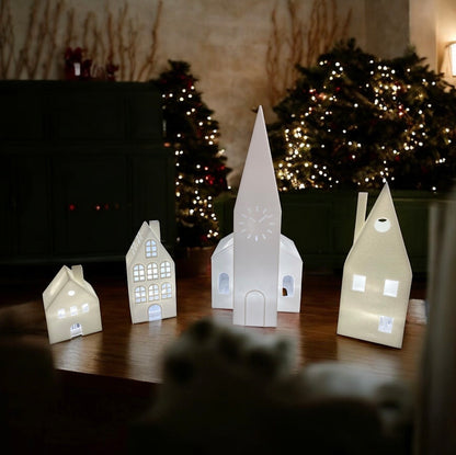 Winter Village Setting