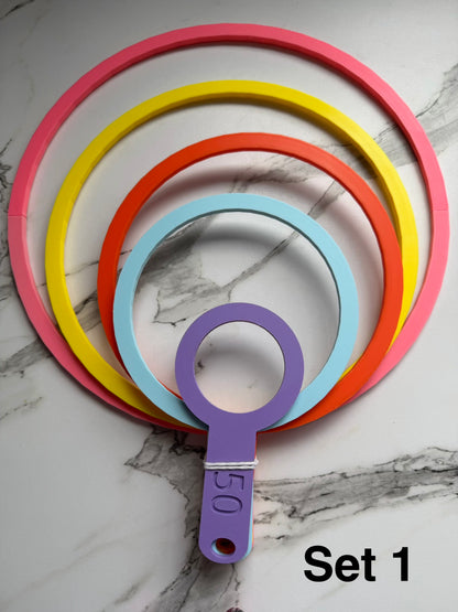 Seconds - Flower Sizing Hoops Sets