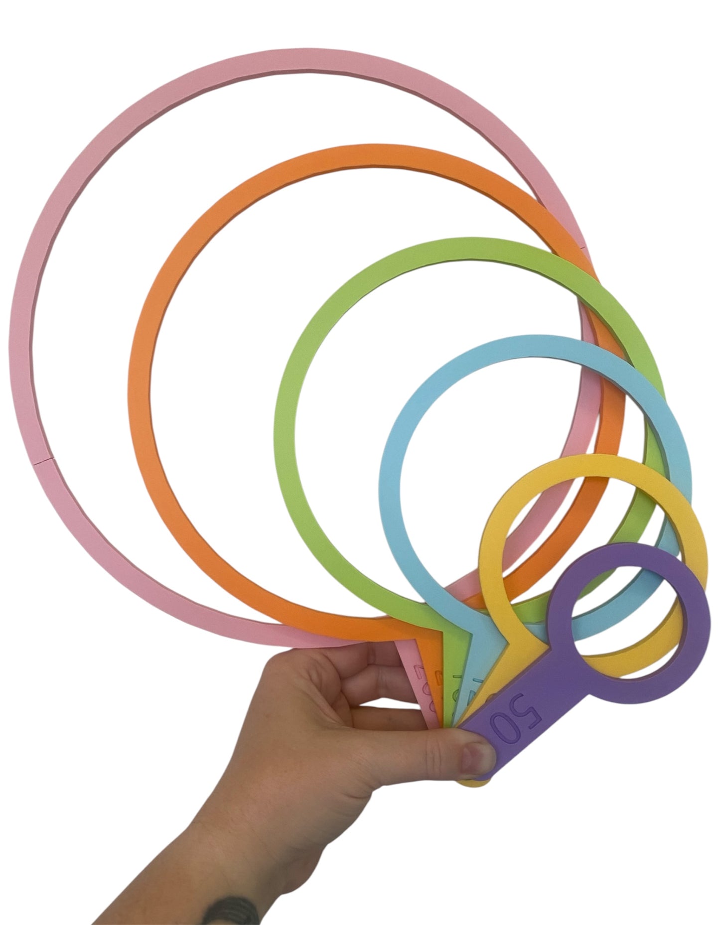 Flower Sizing Hoops Set™ - by The Etchery & Co™