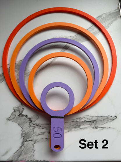 Seconds - Flower Sizing Hoops Sets