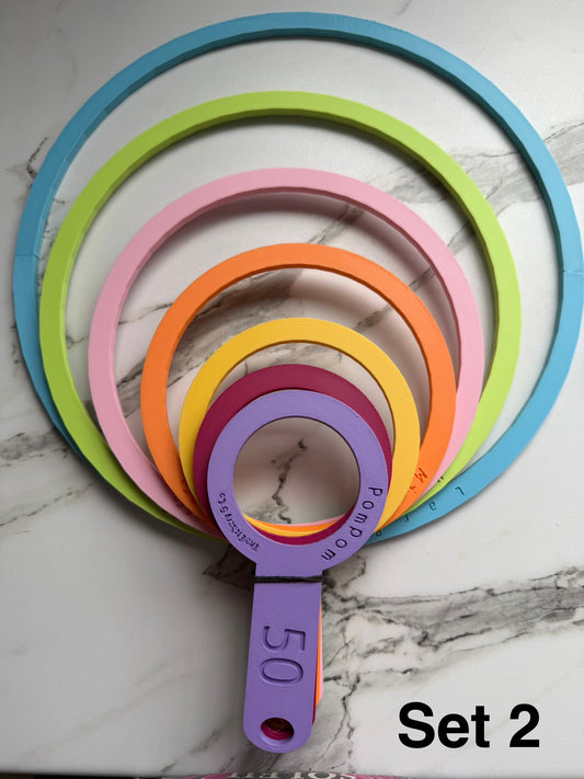 Seconds - Official Dahlia Sizing Hoops Set
