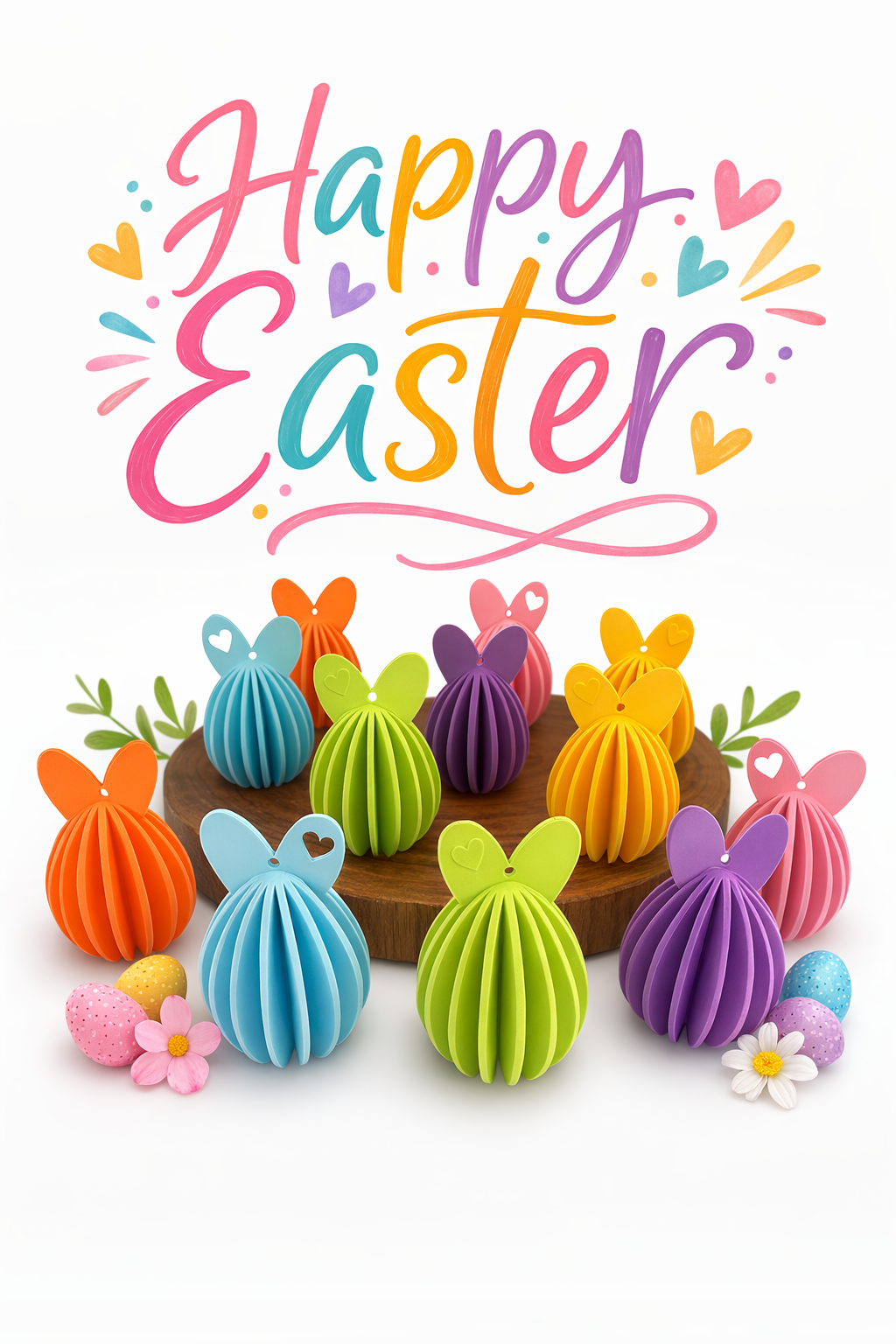 Easter Bunny Decor Set