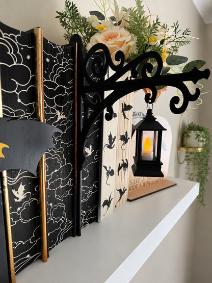 Bookshelf Lanterns