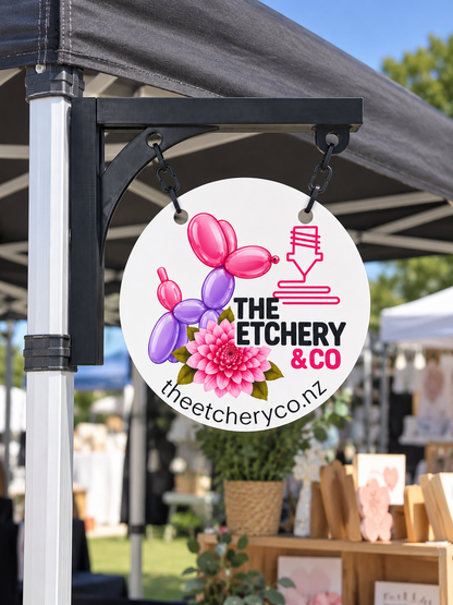 Modular Market Booth Sign