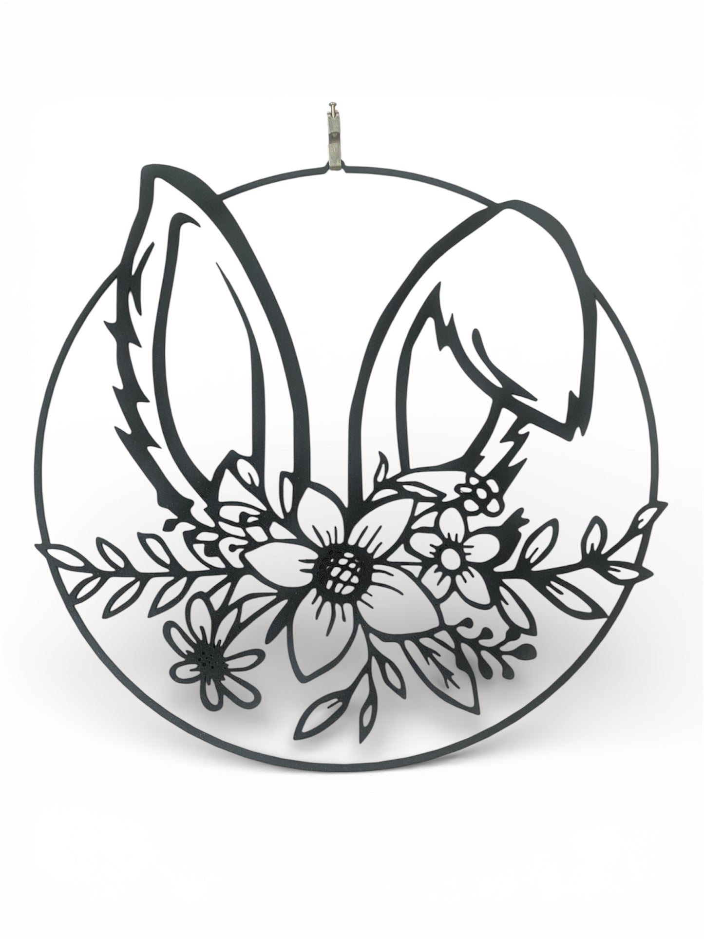 Blooming Bunny Wreath
