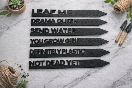Brutally Honest Plant Markers™ - by The Etchery & Co™