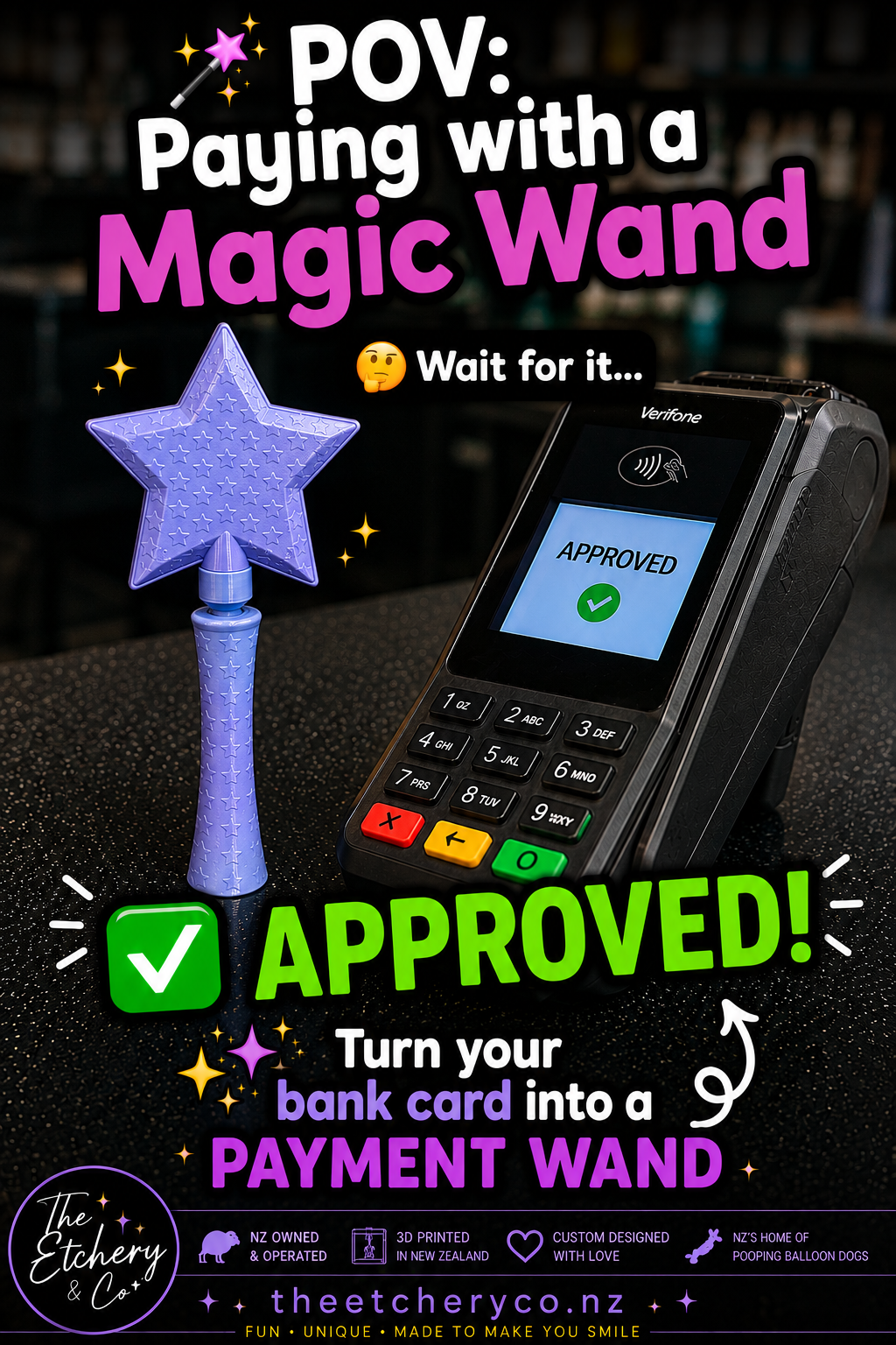 Magic Payment Wand