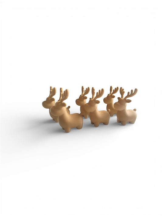 Seconds - Chonky reindeer x6 set