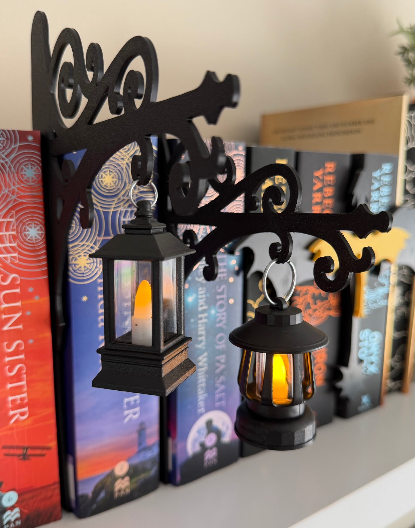 Bookshelf Lanterns