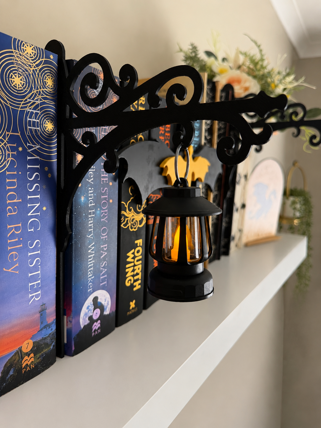 Bookshelf Lanterns