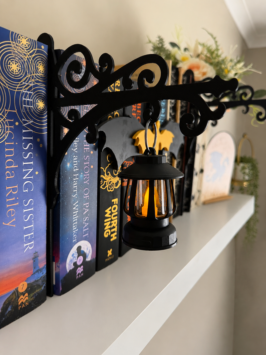 Bookshelf Lanterns