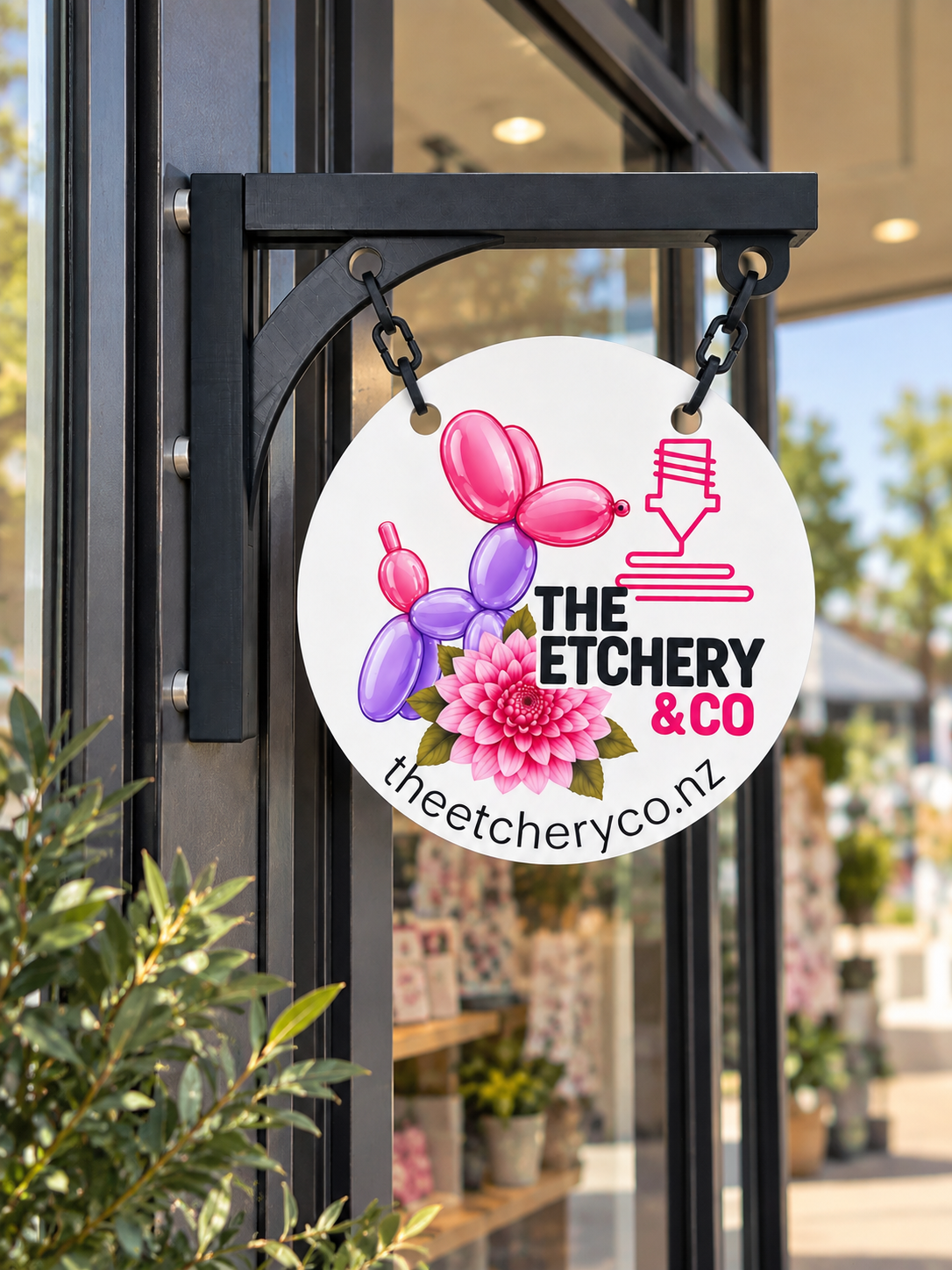 Modular Market Booth Sign