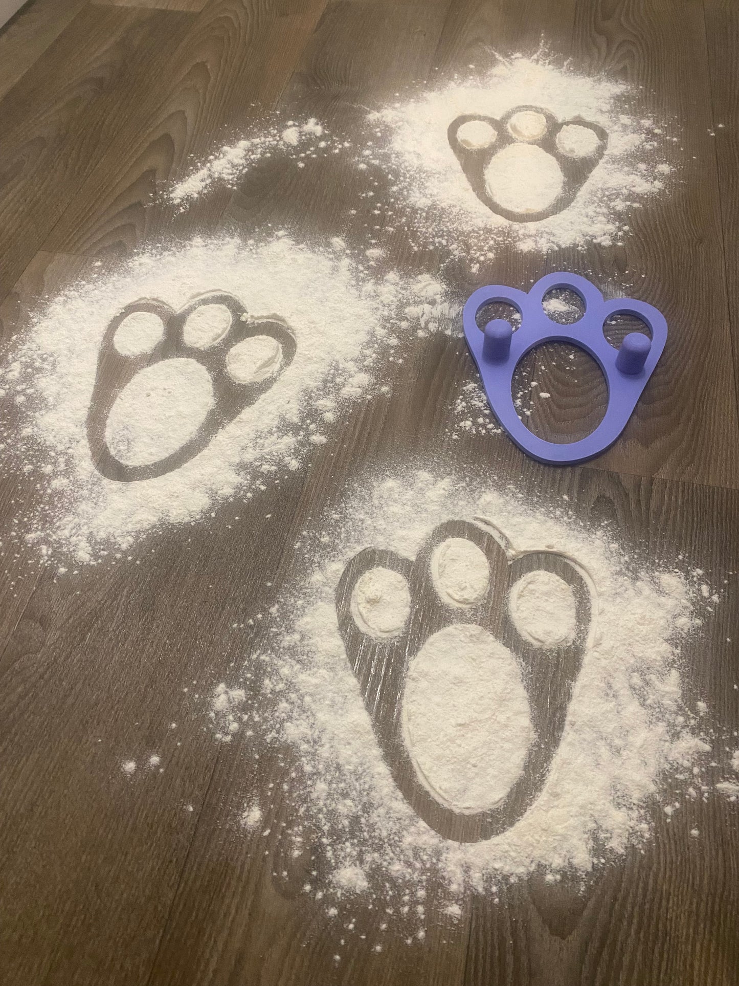 Easter Bunny Footprint Maker