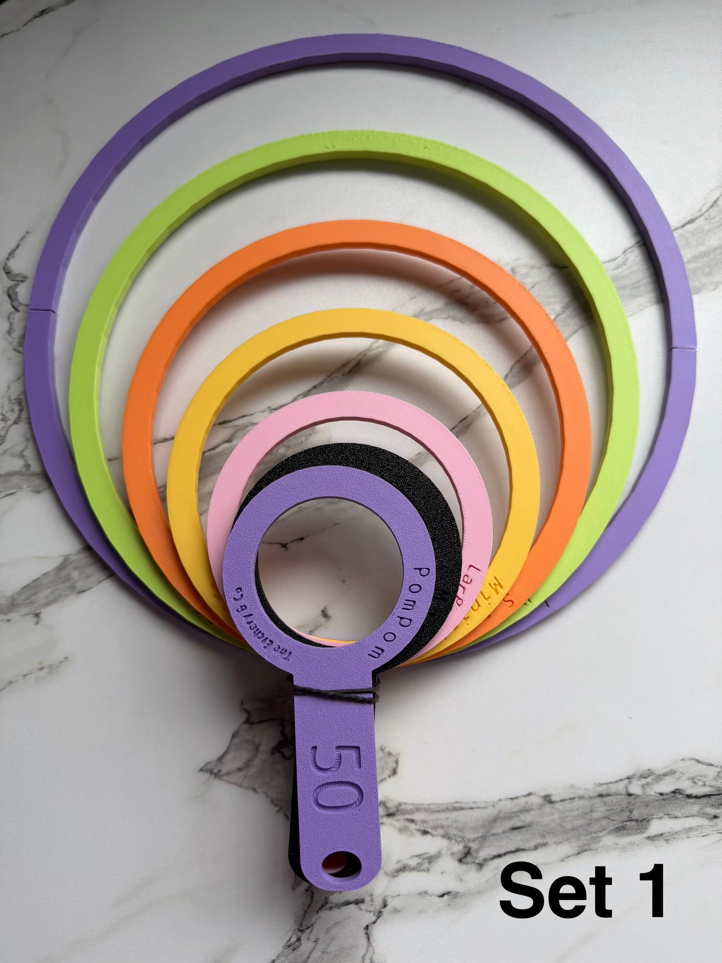 Seconds - Official Dahlia Sizing Hoops Set