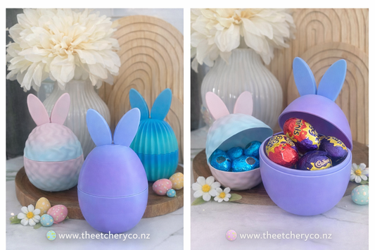 Easter Bunny Treat Holders Set